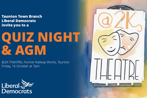 Quiz Night and AGM 16 October 2026