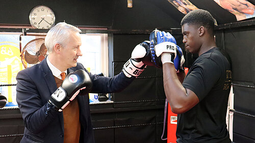 Taunton Amateur Boxing Club visit