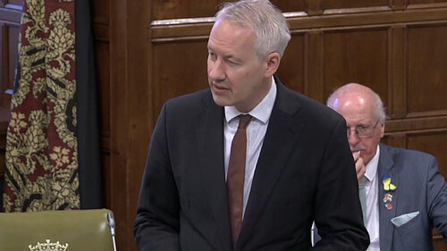 Gideon Amos MP speaks at Parliamentary debate on housing needs for young people