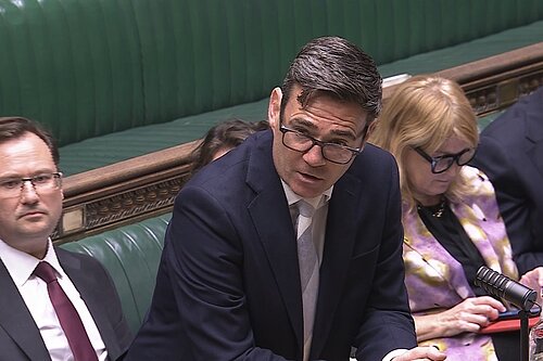 PMQs Andy Burnham responds to Musgrove Park question