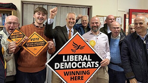 Gareth Williams wins Wellington Town Council by-election