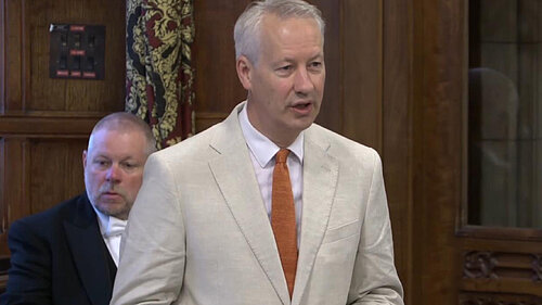 Gideon Amos MP for Taunton and Wellington speaks in Commons debate on fly tipping