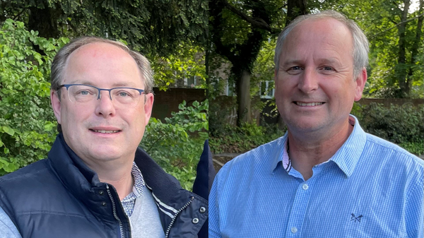 Cllr Andy Sully and Cllr Mike Rigby