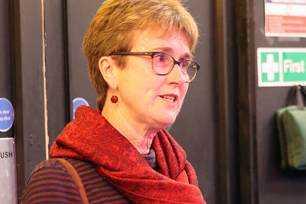 Virginia Murray presents to Taunton and Wellington Liberal Democrats New Members event February 2026