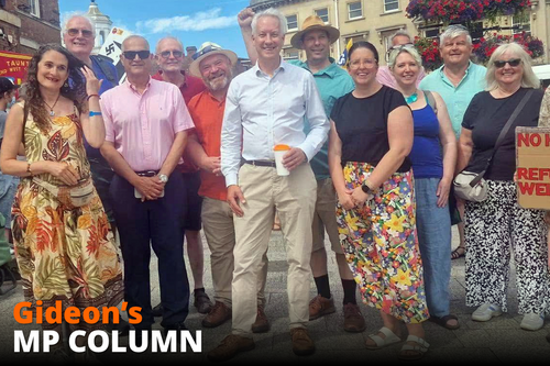 Gideon's MP Column Late August 2026