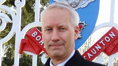 Gideon Amos at Vivary Park, Taunton