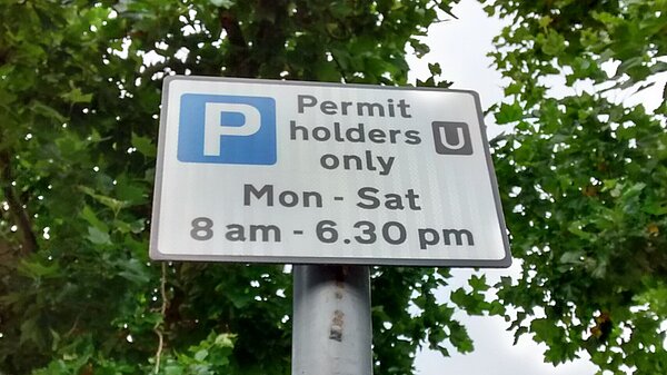 Residents parking